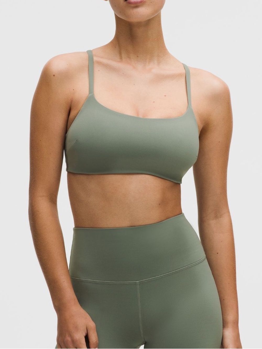 Lululemon Wunder Train Strappy Racer Bra C/D